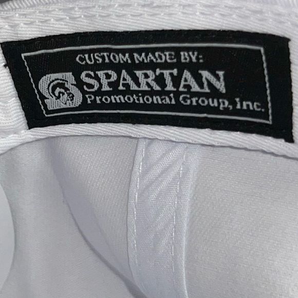 New Mn Wild Spartan Black & White Camo Adjustable Hat Cap - Picture 3 of 5